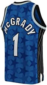 Dış Malzeme Tracy McGrady Orlando Magic NBA Mitchell & Ness Gençlik Swingman Forması-Mavi