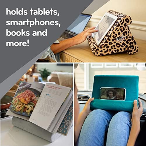 Flippy Tablet Yastık Standı ve Kucak, Masa ve Yatak için iPad Tutucu, Depolamalı Çok Açılı, Kindle, Fire, iPad Pro 12.9,