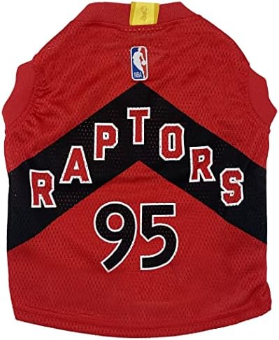 Evcil Hayvanlar İlk NBA Toronto Raptors Köpek Forması - Tank Top Basketbol Evcil Hayvan Forması, Küçük (RAP-4047-SM)