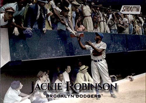 2019 Topps Stadyum Kulübü 70 Jackie Robinson Brooklyn Dodgers Beyzbol Kartı