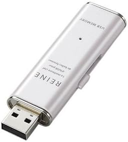 ELECOM MF-XWU216GWH Kayar Yüksek Hızlı USB Bellek, Reine 16GB, Beyaz