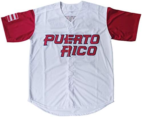 Kekambas 21 Roberto Clemente Porto Riko Dünya Oyunu Klasik Erkek Beyzbol Forması Dikişli