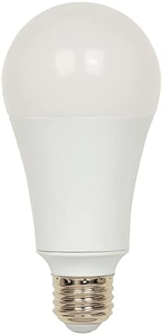 Westinghouse Aydınlatma 5159000 25 Watt (150 Watt Eşdeğeri) Omni A21 Parlak Beyaz ışıklı LED ampul, Orta Taban, 1'li Paket