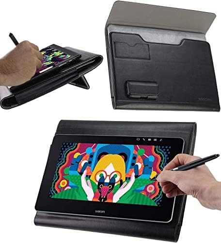 Broonel Deri Grafik Tablet Folio Kılıf-Haritalı LCD Sihirli Tablet ile Uyumlu
