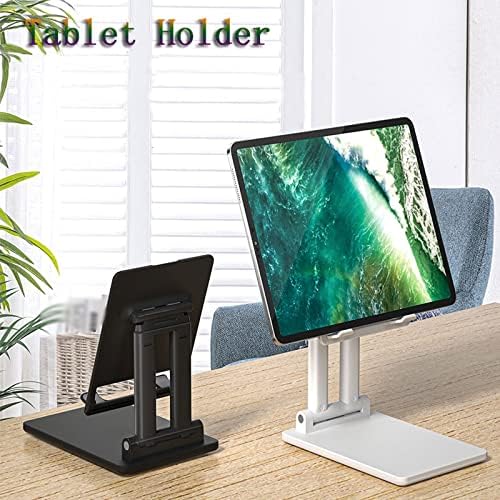 QYTECdnzj bilgisayar standı Tablet Standı Tablet Standı Ayarlanabilir Yukarı ve Aşağı Cep Telefonu Masa Standı (Renk: Siyah)