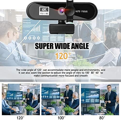 WSSBK Kamerası 4k 2k 1080p Full Hd web kamera era Mikrofon ile USB web kamera için pc bilgisayar Video Mini Kamera 4k (Boyut:
