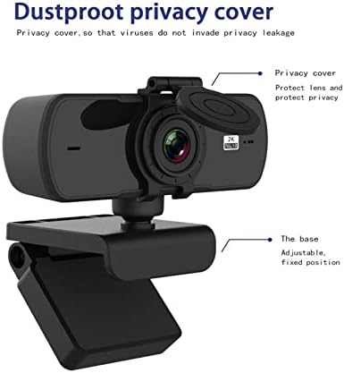 BİALL Kamerası PC Kamerası Telekonferans Web Yayını 1080p HD Kamera 2K Ücretsiz Sürücü Mikrofon ile